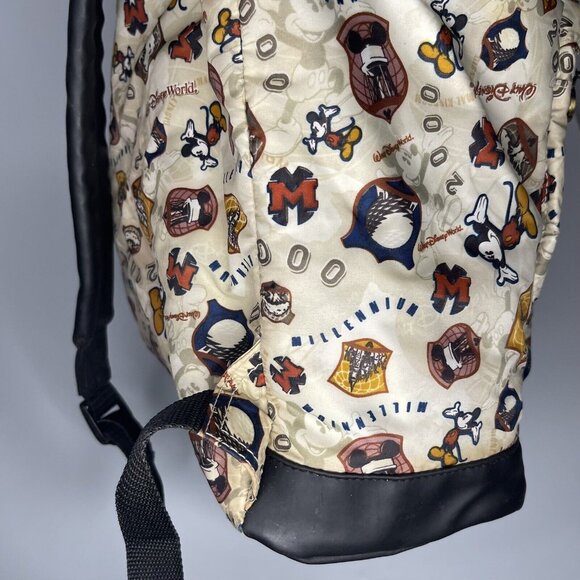 Walt Disney World Y2K Millenium 2000 Parks Icons Backpack Bag Pockets Adj Strap main image 13
